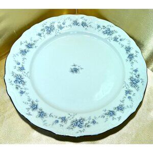 Plates floral plates blue plates 3 Winterling-Bavaria Renaissance dinner plate
